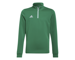 ADIDAS FELPA TR ENT22 JR. - GREEN/WHITE
