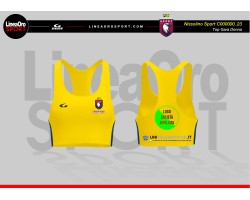 GEMS TOP RUNNING DONNA GIALLO/BLU