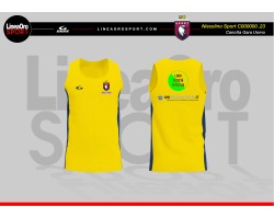 GEMS CANOTTA RUNNING UOMO GIALLO/BLU