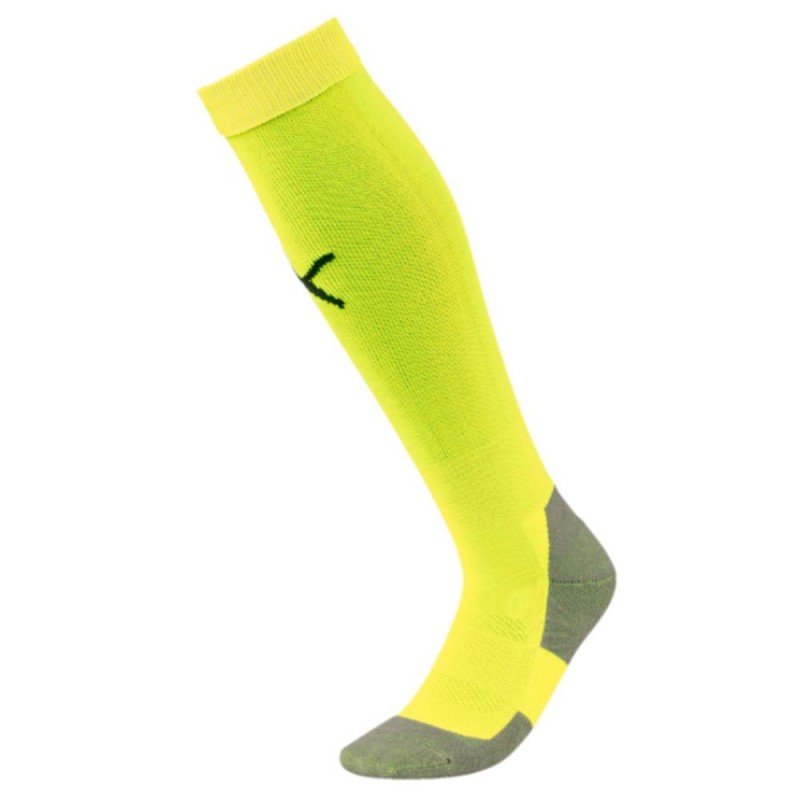 PUMA CALZA TEAM LIGA CORE - FLUO YELLOW