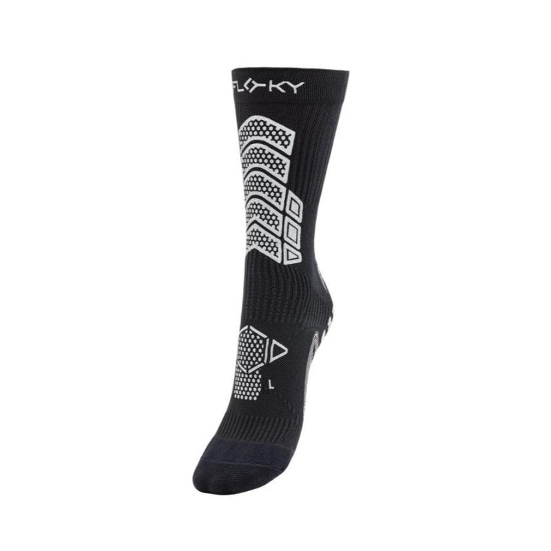 FLOKY CALZA CALCIO AXSIST - NERO