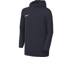 NIKE RAIN JACKET ACADEMY PRO HD JR - OBSIDIAN/WHITE