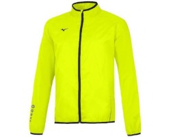 MIZUNO RAIN JACKET RUNNING AUTH - GIALLO FLUO