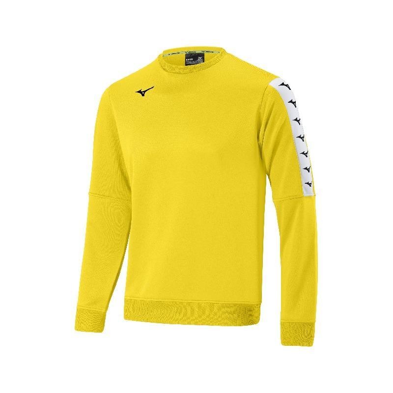 MIZUNO FELPA NARA TRAINING  - GIALLO