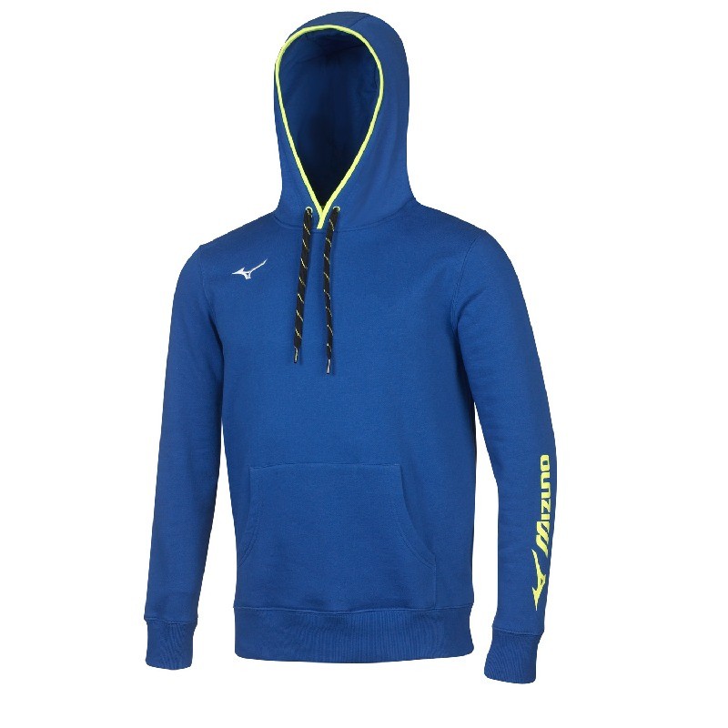MIZUNO SWEAT HOODIE - ROYAL