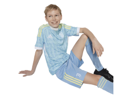 ADIDAS JUVENTUS SHORT 25/26 AWAY JR. - ASHBLU