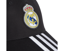 ADIDAS REAL MADRID BB CAP 25/26 - BLACK/WHITE