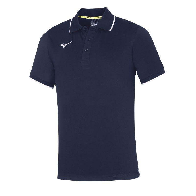 MIZUNO POLO - NAVY/WHITE