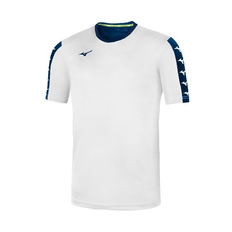 MIZUNO MAGLIA NARA - BIANCO/BLU