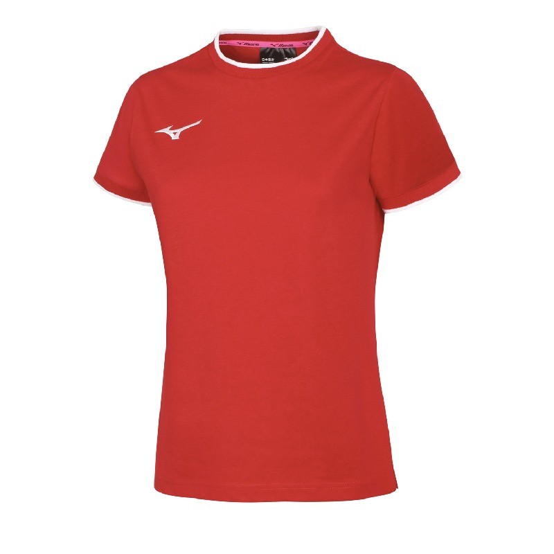 MIZUNO TEE - RED/WHITE