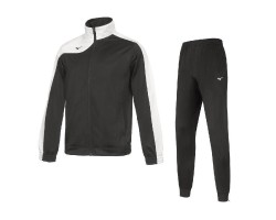 MIZUNO KOBE KNITTED TRACKSUIT JR - BLACK/WHITE