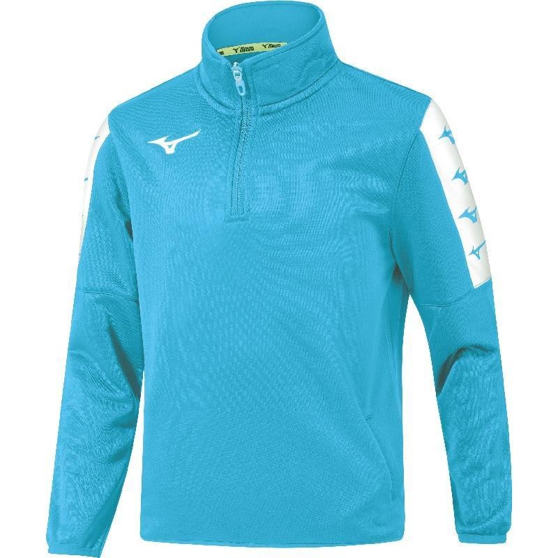 MIZUNO FELPA NARA TRAINING TOP - CELESTE
