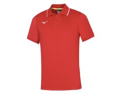 MIZUNO POLO - RED/WHITE