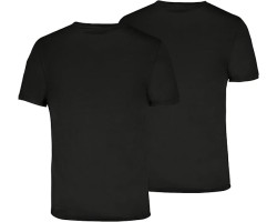 PUMA EVERYDAY CREW NECK TEE 2P - BLACK