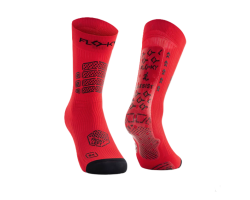 FLOKY CALZA CALCIO AXSIST 3D - ROSSO