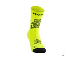 FLOKY CALZA CALCIO AXSIST 3D - GIALLO FLUO