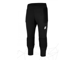 REUSCH CONTEST 3/4 SHORT ADVANCE - BLACK/SILVER