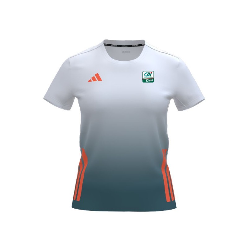 CREDIT AGRICOLE ADIDAS MAGLIA RUNNING DONNA