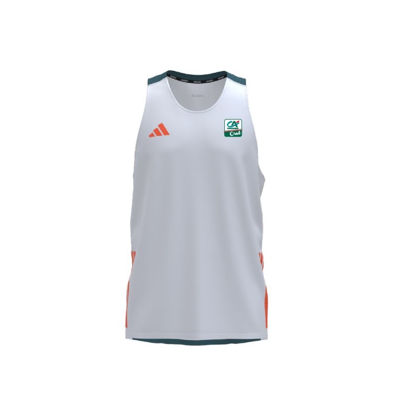 CREDIT AGRICOLE ADIDAS CANOTTA RUNNING UOMO