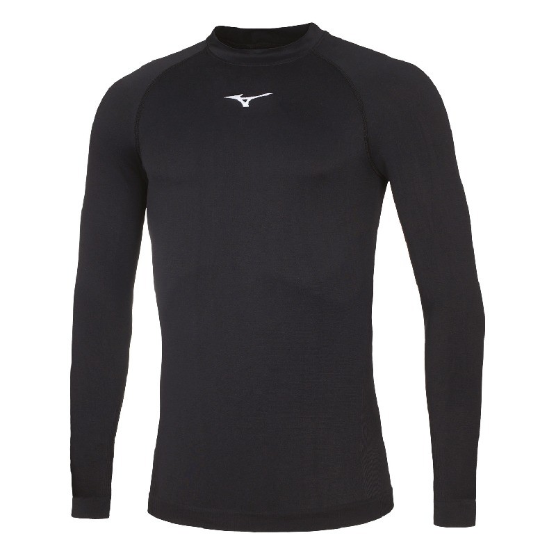 MIZUNO MAGLIA TERMICA CORE - NERO