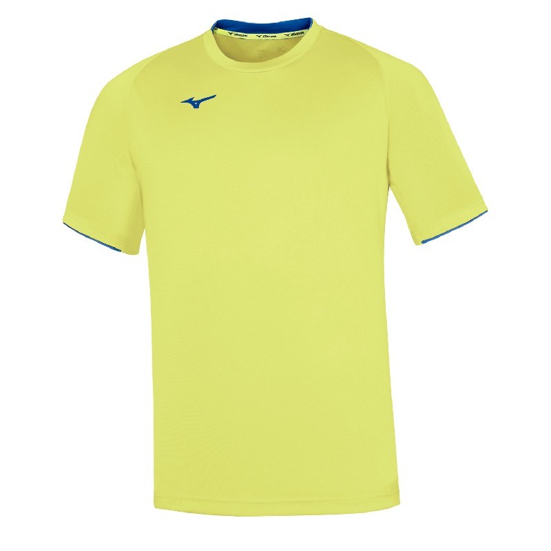MIZUNO T-SHIRT CORE - GIALLO FLUO