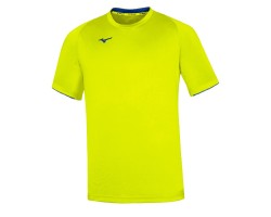 MIZUNO T-SHIRT CORE JR - GIALLO FLUO