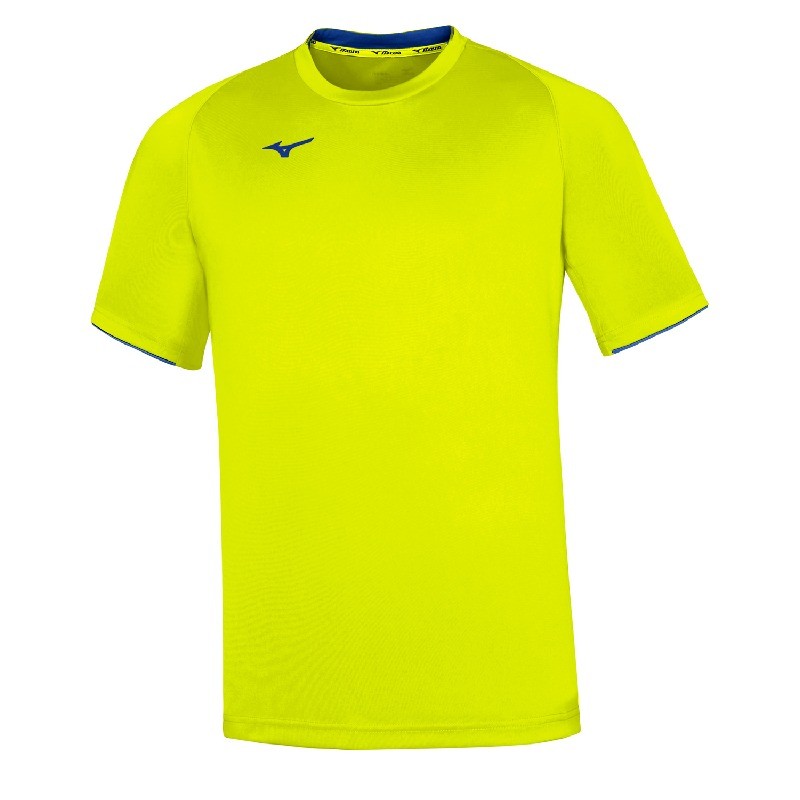 MIZUNO T-SHIRT CORE JR - GIALLO FLUO