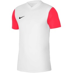 NIKE MAGLIA DF TIEMPO PREM II - WHITE/BRIGHT CRIMSON