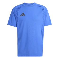 ADIDAS TIRO TRAVEL TEE - ROYBLU/BLACK