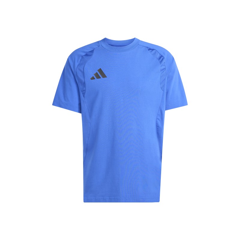 ADIDAS TIRO TRAVEL TEE - ROYBLU/BLACK