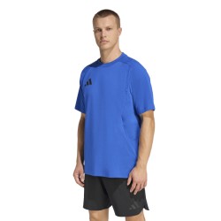 ADIDAS TIRO TRAVEL TEE - ROYBLU/BLACK