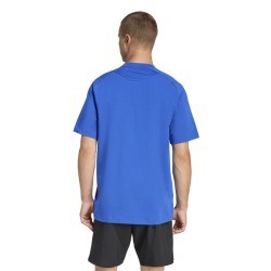 ADIDAS TIRO TRAVEL TEE - ROYBLU/BLACK
