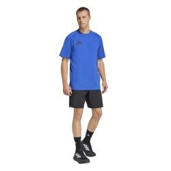 ADIDAS TIRO TRAVEL TEE - ROYBLU/BLACK