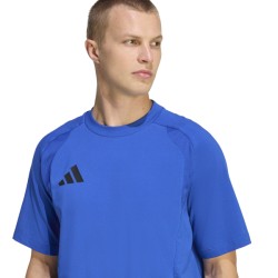 ADIDAS TIRO TRAVEL TEE - ROYBLU/BLACK