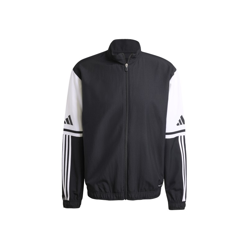 ADIDAS SQUADRA25 PRE. JACKET - BLACK/WHITE