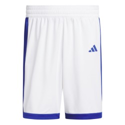 ADIDAS 3G SPEED REV. BASKETBALL AEROREADY SHORTS - WHITE/TEAM ROYAL BLUE