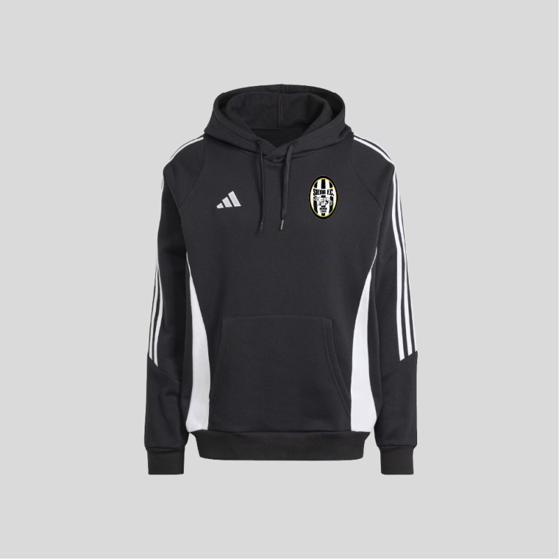 SIENA F.C. 2025 FELPA CON CAPPUCCIO BLACK