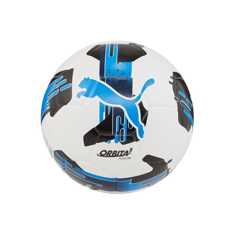 PUMA PALLONE ORBITA 5 FUSION - WHITE/IGNITE BLUE