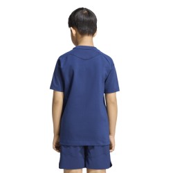 ADIDAS TIRO TRAVEL TEE JR. - TENABL/BLACK