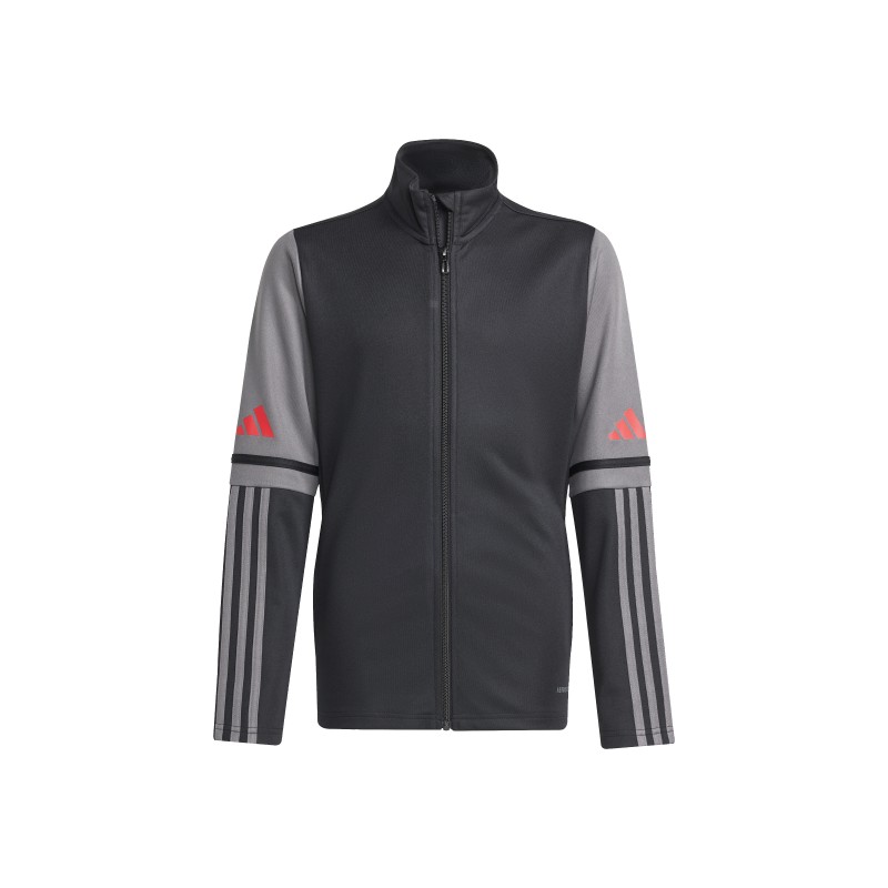 ADIDAS SQUADRA25 TRAINING JACKET JR. - BLACK/TEGRFO