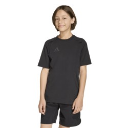 ADIDAS TIRO TRAVEL TEE JR. - BLACK