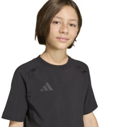 ADIDAS TIRO TRAVEL TEE JR. - BLACK