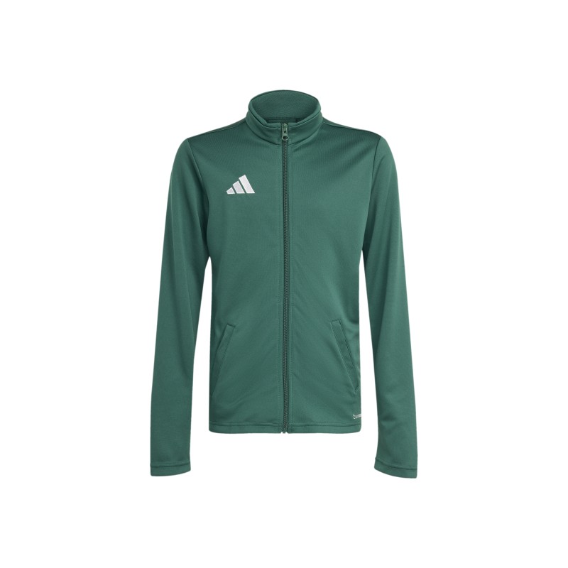 ADIDAS ENTRADA 26 TK JKT JR. - DRKGRN/WHITE