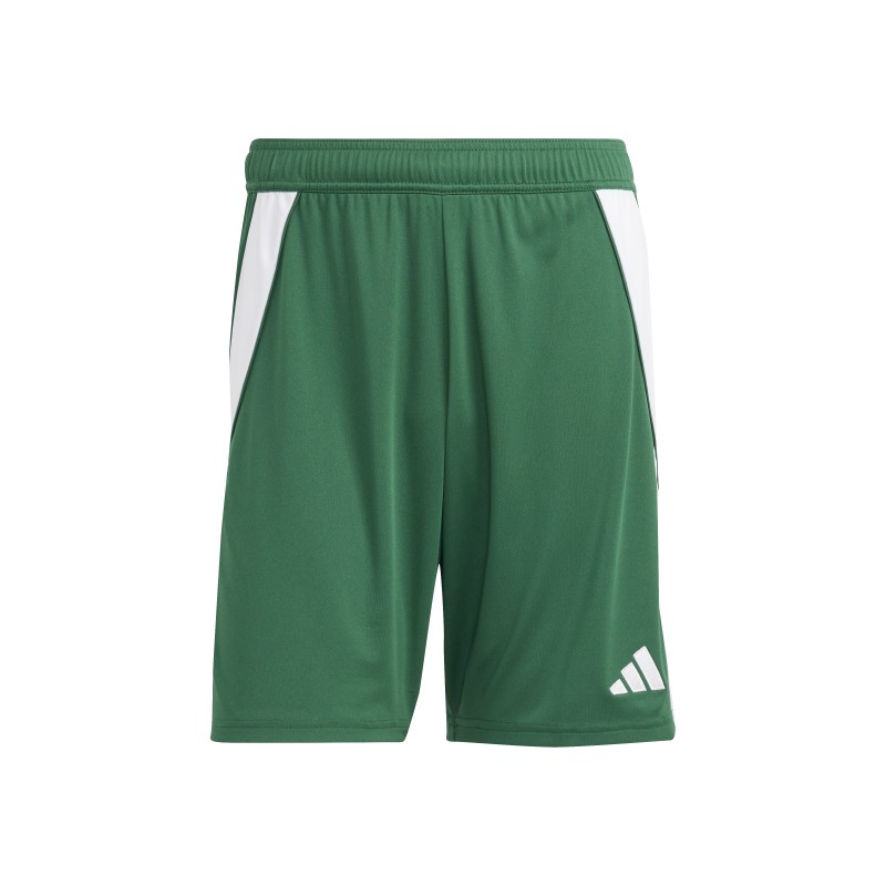 ADIDAS TIRO24 SHORT - DRKGRN/WHITE