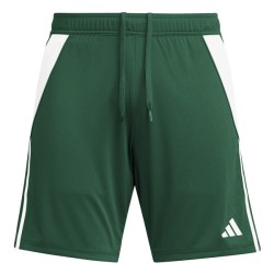 ADIDAS TIRO24 SHORT - DRKGRN/WHITE