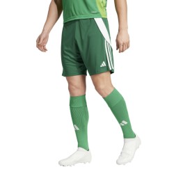 ADIDAS TIRO24 SHORT - DRKGRN/WHITE