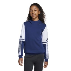 ADIDAS SQUADRA25 SWEAT HOODY JR. - TEAM NAVY BLUE 2/WHITE