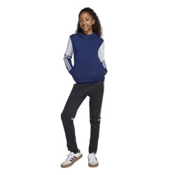 ADIDAS SQUADRA25 SWEAT HOODY JR. - TEAM NAVY BLUE 2/WHITE