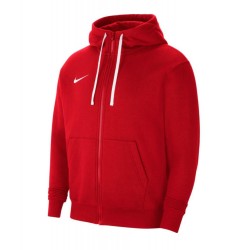 NIKE FELPA FULL-ZIP PARK 20 - RED/WHITE