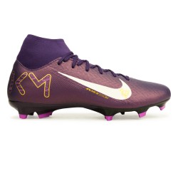 NIKE SCARPA ZM SUPERFLY 10 ACAD KM FG/MG - GRAND PURPLE/PALE IVORY